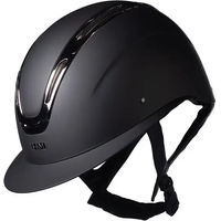 Produktbild von Reithelm HKM Kaida Unisex Schwarz Silber nach EN 1384:2023