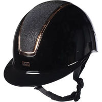 Produktbild von Reithelm HKM Shield Brillant für Damen in Schwarz nach EN 1384 : 2023 Größe L