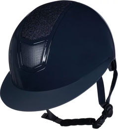 Reithelm HKM Shiny Diamond für Damen in Blau Größe L – Bild 1 von 1