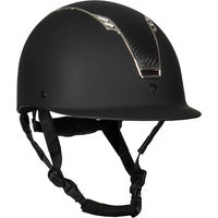 Produktbild von Reithelm HORKA Sparrow Unisex Schwarz mit Coolmax nach EN 1384:2023