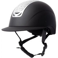 Produktbild von Reithelm Horze Arix II Crystal Schwarz Unisex Größe XS mit Memory Foam und CE-Zertifizierung