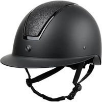 Produktbild von Reithelm Horze Aurora Unisex Schwarz mit Memory Foam CE EN 1384:2023 Größe S