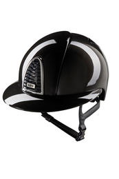 Produktbild von Reithelm KEP Cromo 2.0 Shine Polo in Schwarz aus Leder