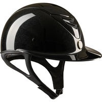 Produktbild von Reithelm OneK Kids Glossy Shimmer Schwarz M/2XL (55/62 cm)