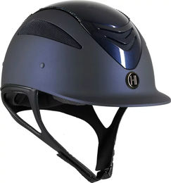 Produktbild von Reithelm OneK Matt Blau mit Swarovski für Unisex in Taille 0