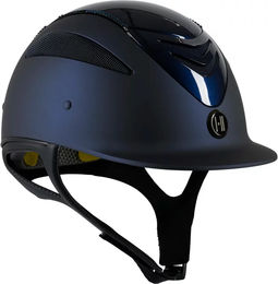 Produktbild von Reithelm OneK MIPS Matt Schwarz mit Swarovski Kristallen Unisex