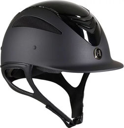 Produktbild von Reithelm OneK Swarovski Schwarz Unisex Taille 2