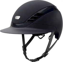 Produktbild von Reithelm Pikeur Abus Airluxe Supreme Unisex aus Kunststoff in Blau oder Schwarz Größe M