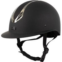 Produktbild von Reithelm Premiere Esperanzo Unisex CE Grau Schwarz 58/60 cm
