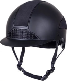 Reithelm QHP Austyn Unisex Kunststoff CE-zertifiziert Schwarz Blau Größe 51/55 – Bild 1 von 2