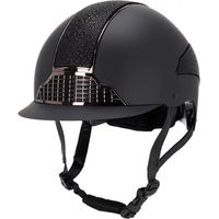 Produktbild von Reithelm QHP Detroit Schwarz Unisex Kunststoff EN 1384 2023 Grösse 57/59 cm