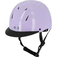 Produktbild von Reithelm Riding World Topy Unisex Lila Größe XS CE-zertifiziert aus Polyester
