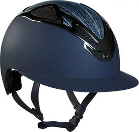 Produktbild von Reithelm Suomy Apex Wood für Damen in Braun und Blau aus Kunststoff Größe 58 cm