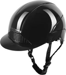 Reithelm Swing H24 Damen Schwarz Glossy 57/59 cm – Bild 1 von 8