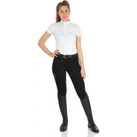 Produktbild von Reithose Damen Equestro Selene aus Baumwolle Schwarz Grösse 42 IT