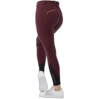 Produktbild von Reithose Damen Equithème Kenya in Gold und Rot Größe 42