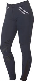 Produktbild von Reithose Damen Flags&Cup Cayenne aus Baumwolle Blau Größe 36
