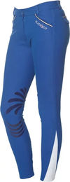 Produktbild von Reithose Damen Flags&Cup Cayenne aus Baumwolle Blau Größe 40