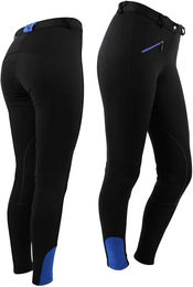 Produktbild von Reithose Damen Q-essentials Schwarz Größe 38