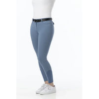 Produktbild von Reithose Damen Riding World Alexandrie aus Baumwolle Blau Größe 36