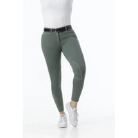 Produktbild von Reithose Damen Riding World Alexandrie aus Baumwolle Grün