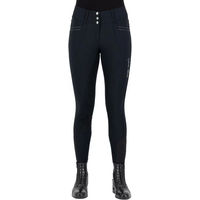 Produktbild von Reithose Easy Rider Amara Damen Full Grip aus Kunstleder Schwarz Größe 42