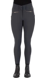 Produktbild von Reithose Easy Rider Amora Damen Full Grip Grau Größe 32