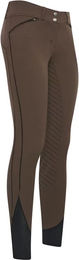 Produktbild von Reithose Easy Rider Nora Damen Full Grip aus Baumwolle Braun Größe 38