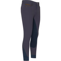 Produktbild von Reithose Easy Rider Phillip für Herren mit Full Grip aus Kunstleder in Blau