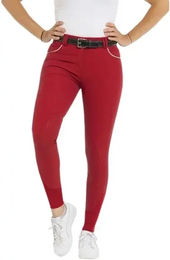 Produktbild von Reithose Equithème Belinda Damen Rot Größe 34