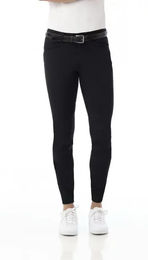Reithose Equithème für Herren in Schwarz aus Polyester Größe 38 – Bild 1 von 1