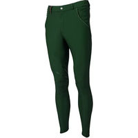 Produktbild von Reithose Flags&Cup Belmont Mid Grip für Herren aus Nylon in Grün Größe 44