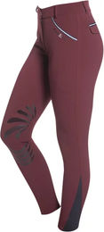 Produktbild von Reithose Flags&Cup für Damen aus Baumwolle Cayenne Rot Größe 38