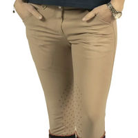 Produktbild von Reithose Flags&Cup Mid Grip für Kinder in Beige