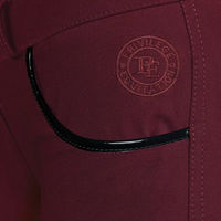 Produktbild von Reithose für Damen Privilège Equitation Parence aus Baumwolle wasserabweisend Rot Größe 42