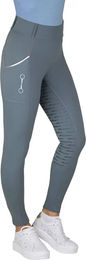 Produktbild von Reithose Horsenjoy Bit Damen Full Grip mit Silikon Grip in Grau Größe 38