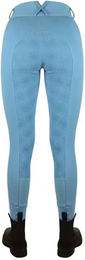 Produktbild von Reithose Horsenjoy Grace Damen Full Grip mit Silikon Grip in Blau Größe 38