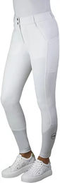Produktbild von Reithose Horsenjoy Lexi Full Grip für Mädchen in Weiß mit Silikonbeschichtung Größe 12 Jahre