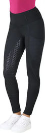 Produktbild von Reithose Horsenjoy Vivian Full Grip für Mädchen in Schwarz