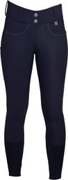 Reithose Lauria Garrelli Arezzo Full Grip Damen Blau Lycra Größe 42 – Bild 1 von 1
