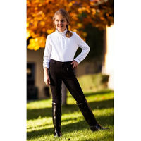 Produktbild von Reithose Mädchen Covalliero Economic aus Baumwolle Schwarz Grösse 12 Jahre