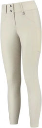 Reithose Mrs. Ros Amsterdam Damen Full Grip Beige Größe L – Bild 1 von 1