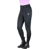 Produktbild von Reithose Pet Nova Full Grip für Mädchen in Schwarz aus Polyester