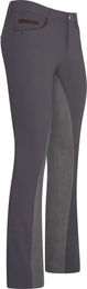 Produktbild von Reithose Philip Jodhpur Full Grip für Herren in Grau mit Kunstleder