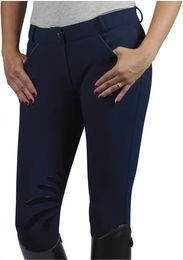 Produktbild von Reithose Privilège Equitation Millau für Mädchen in Blau aus Polyester