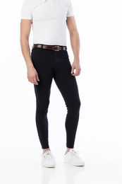 Produktbild von Reithose Riding World Memphis für Herren aus Baumwolle Schwarz Größe 42