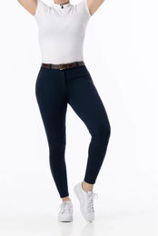 Reithose Riding World Memphis für Kinder aus Baumwolle Blau – Bild 1 von 1