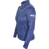 Produktbild von Reitjacke Damen Karlslund Kalta Fleece Winter Blau Größe L