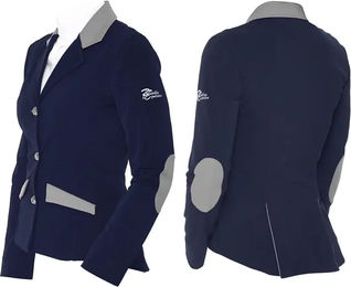 Produktbild von Reitjacke Damen Privilège Equitation Sophia Blau Nylon Größe 34