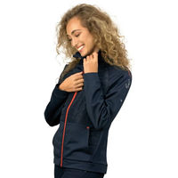 Produktbild von Reitjacke Flags&Cup Aerolita für Damen in Blau aus Polyester Grösse S